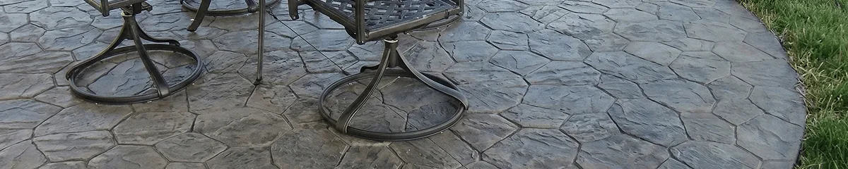 Garden relaxation area with professionally installed stone flooring in Milwaukee WI